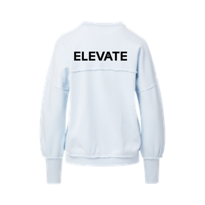 Raw Edge Sweatshirt - ELEVATE 2024