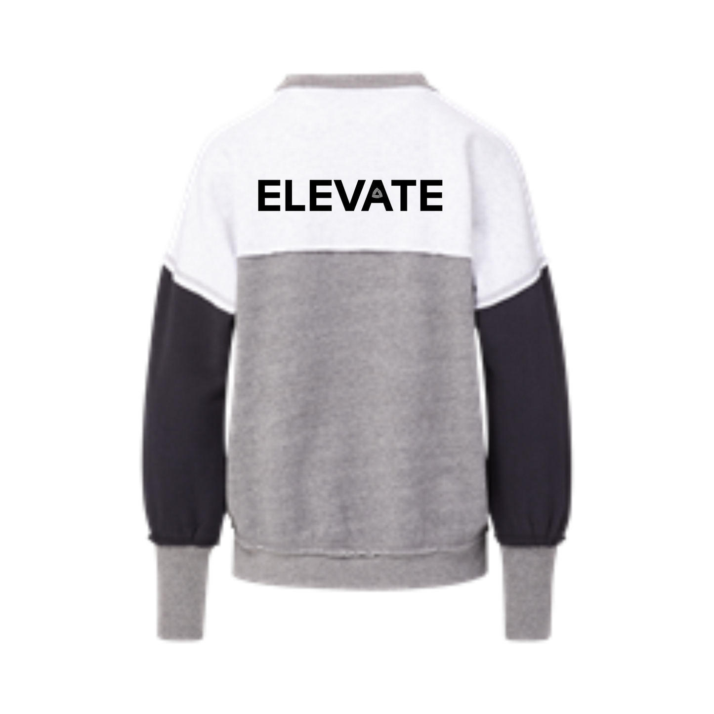 Raw Edge Sweatshirt - ELEVATE 2024