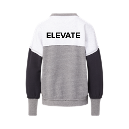 Raw Edge Sweatshirt - ELEVATE 2024