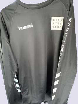 HUMMEL Poly Crewneck Sweatshirt - CITY BLOCK