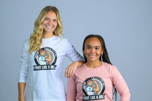 Fight Like a Girl long sleeved tee