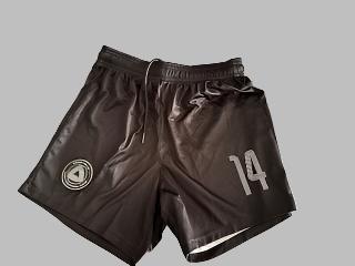 RETIRED - and GAME WORN - white, black or orange shorts 2022-2023